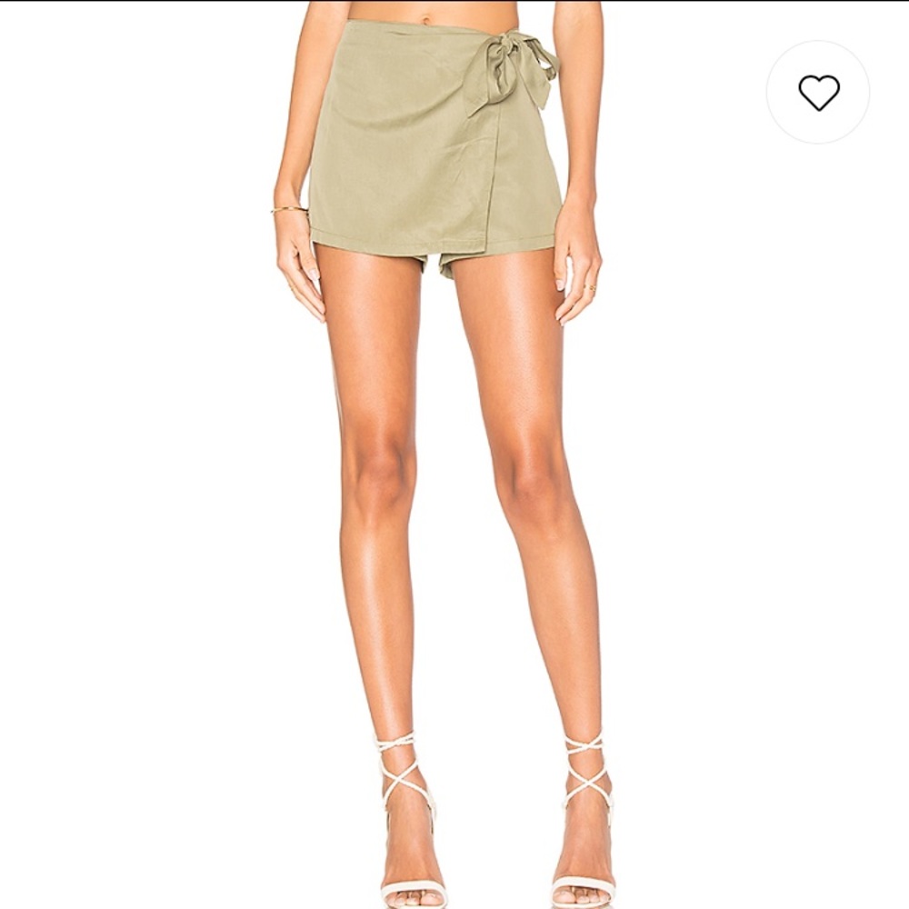 By The Way Trina Wrap Skort Revolve